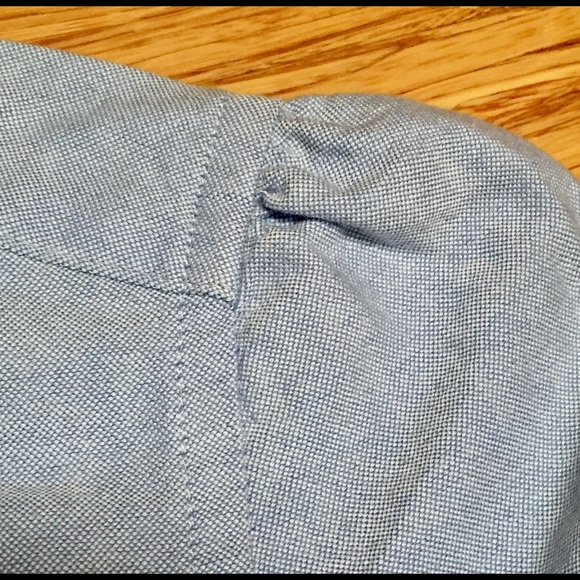 Sebago Women's Oxford Blue Shirt French Cuff - Picture 6 of 8